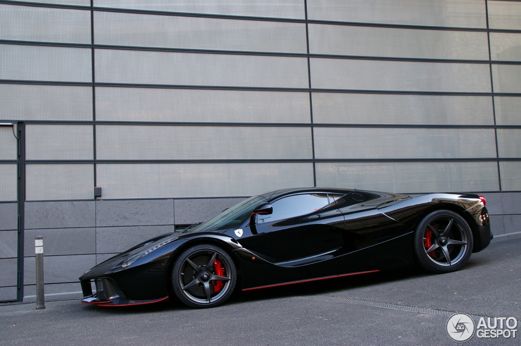 laferrari aperta black